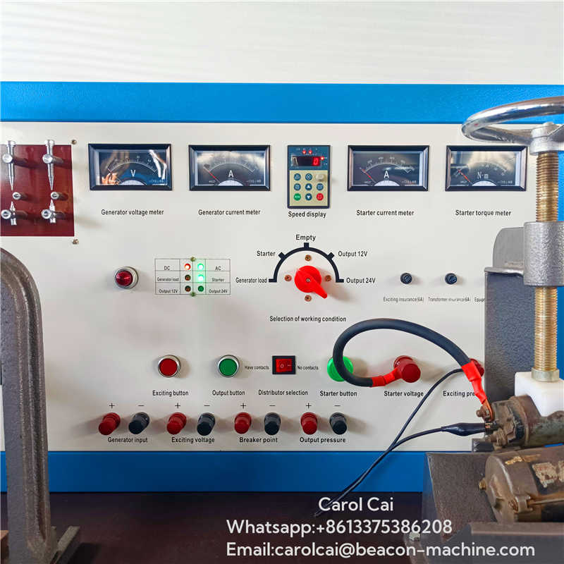 Стенд для испытания автомобильных генераторов и стартеров BCQZ-2B