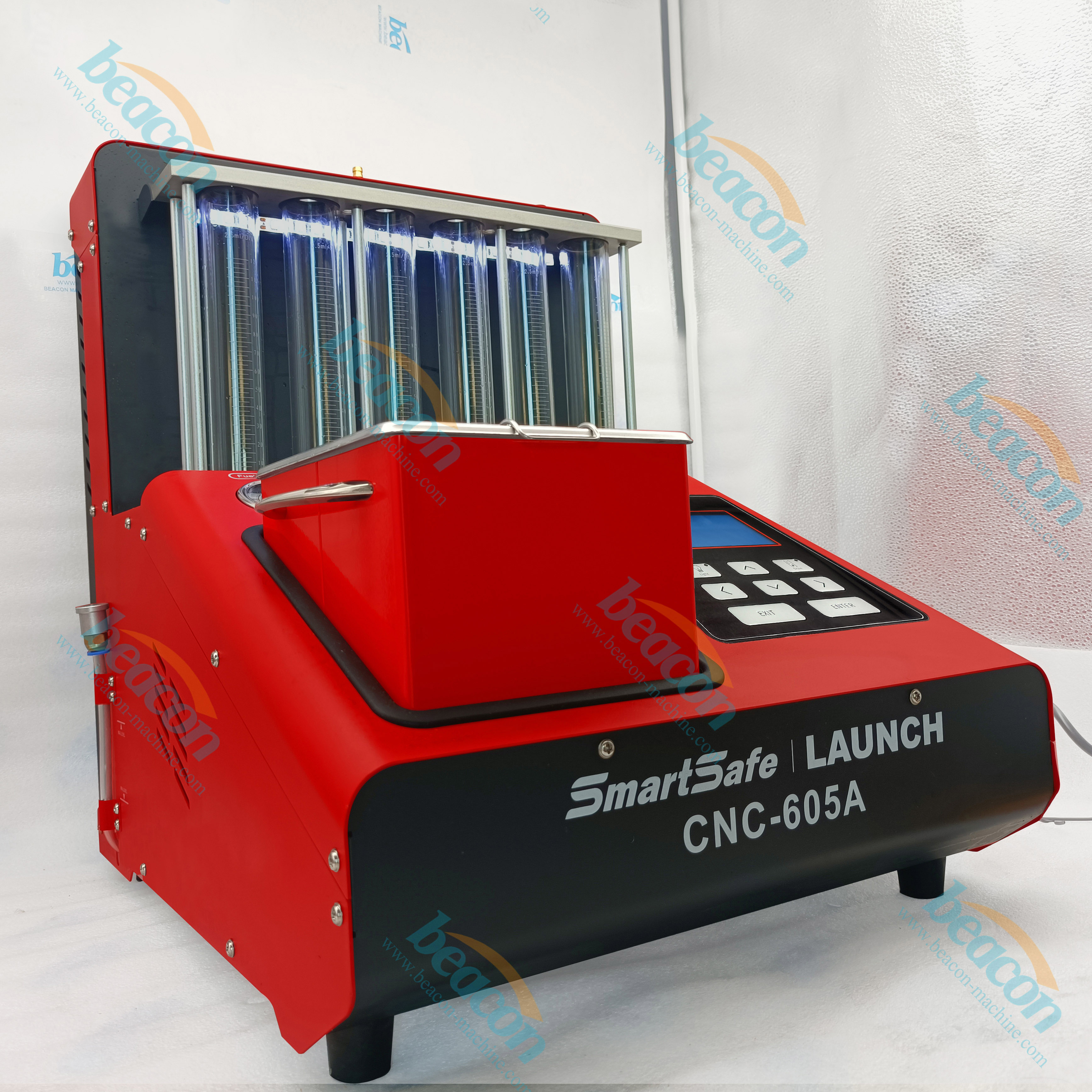 LAUNCH CNC605 Ультразвуковой Gdi 110V 220V очиститель и тестер топливных форсунок для бензиновых форсунок