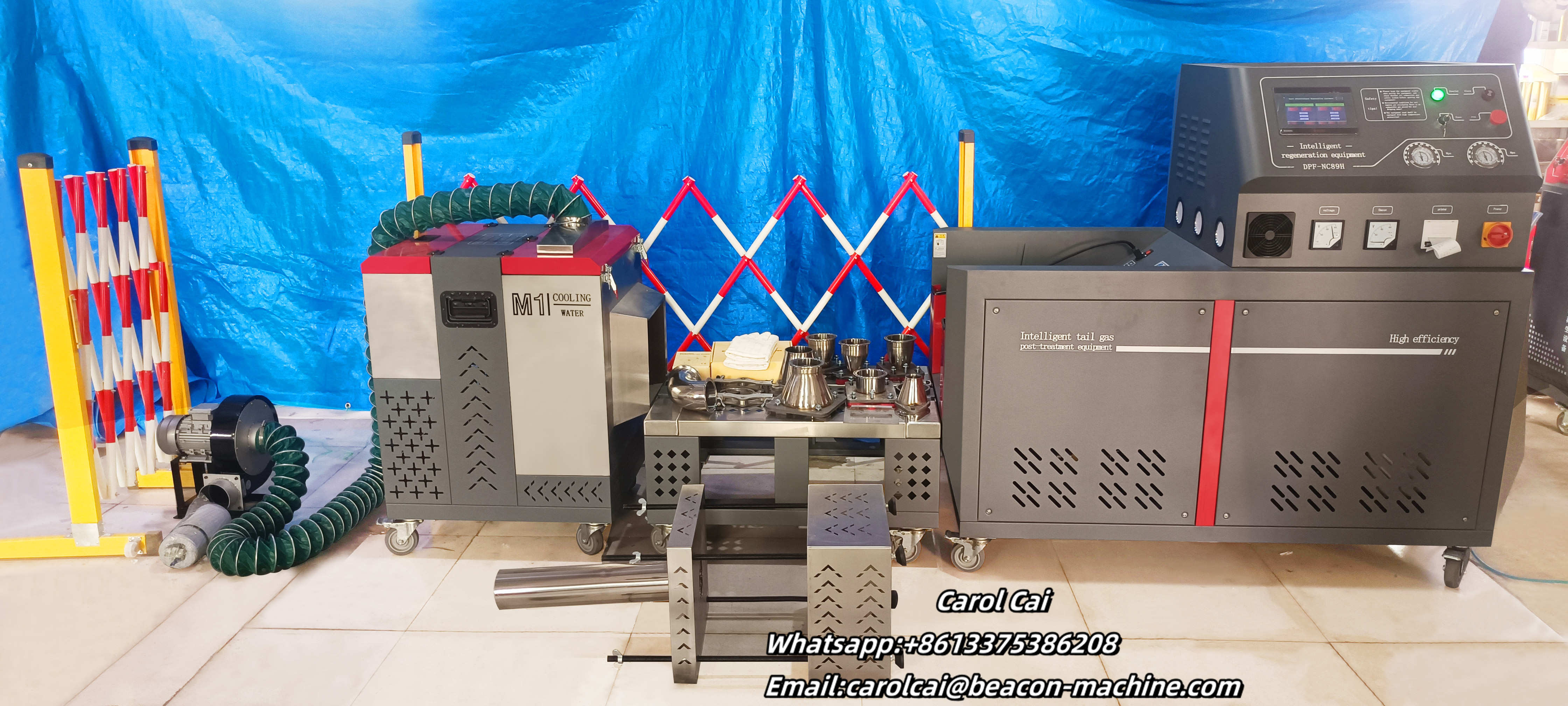 DPF-CL Интеллектуальный DPF SCR высокотемпературный регенератор DPF Очиститель сажевого фильтра дизельного двигателя