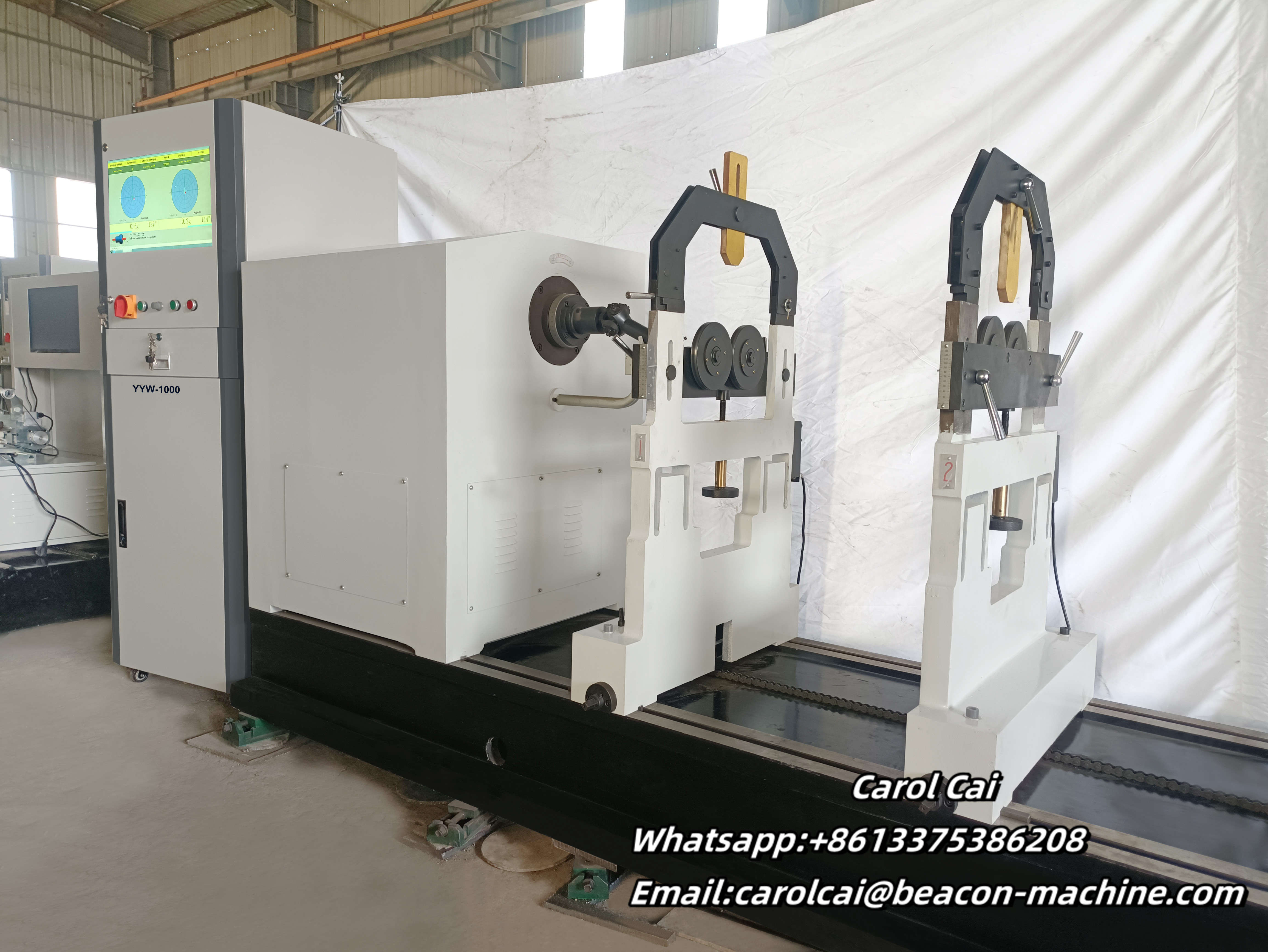 YYW-1600A Специальный балансировочный станок для шлифовальных дисков вентиляторов Динамический балансировочный станок для роторов вентиляторов