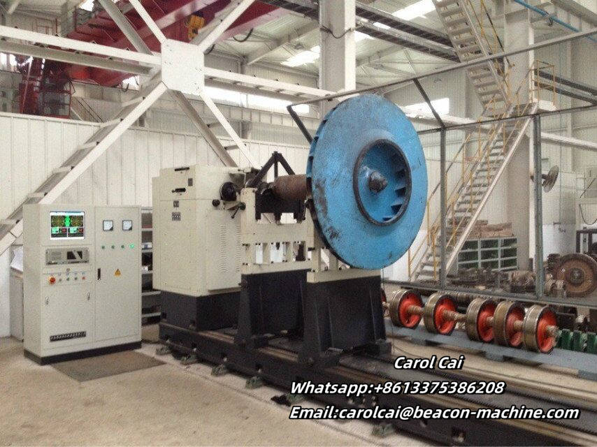 YYW-8000A 8-тонный динамическая балансировочная машина с карданным приводом, подходящая для динамических испытаний вентиляторов конвейерных барабанов