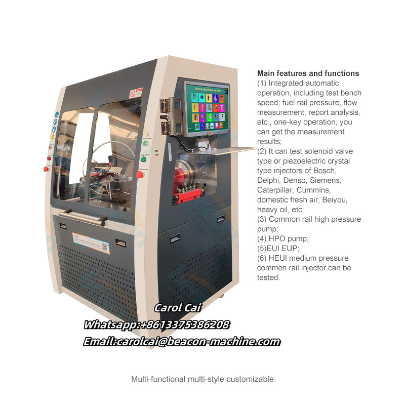 CR1028 Стенд для испытания дизельного топливного насоса Common Rail EUI EUP HEUI Электронный стенд для испытания дизельных форсунок