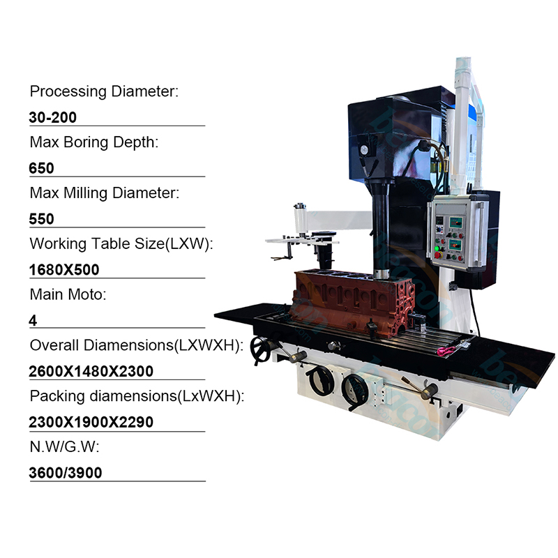 высокоточный вертикально-расточной фрезерный станок TX200 CNC Vertical Boring Machine плоскошлифовально-фрезерный станок