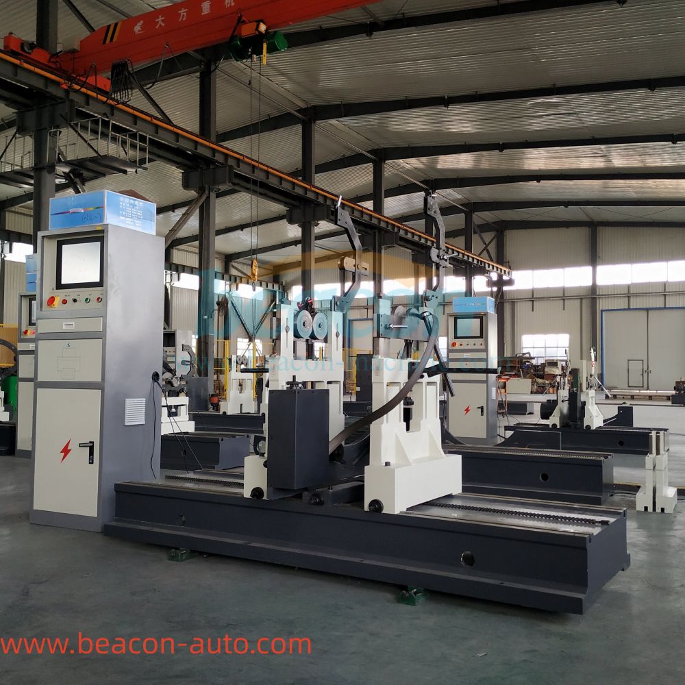 Горизонтальный динамический балансировочный станок с ременным приводом YYQ-200S