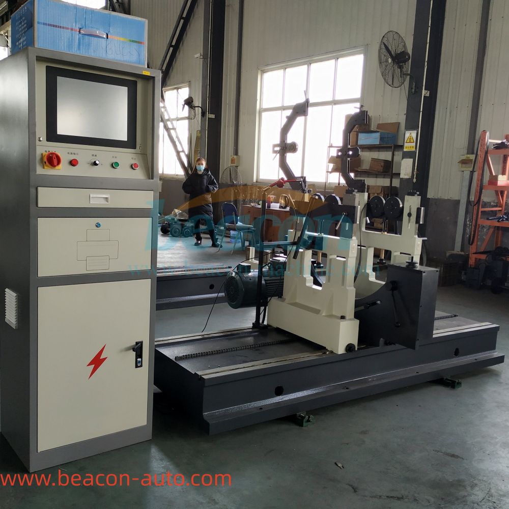 Горизонтальный динамический балансировочный станок с ременным приводом YYQ-200S