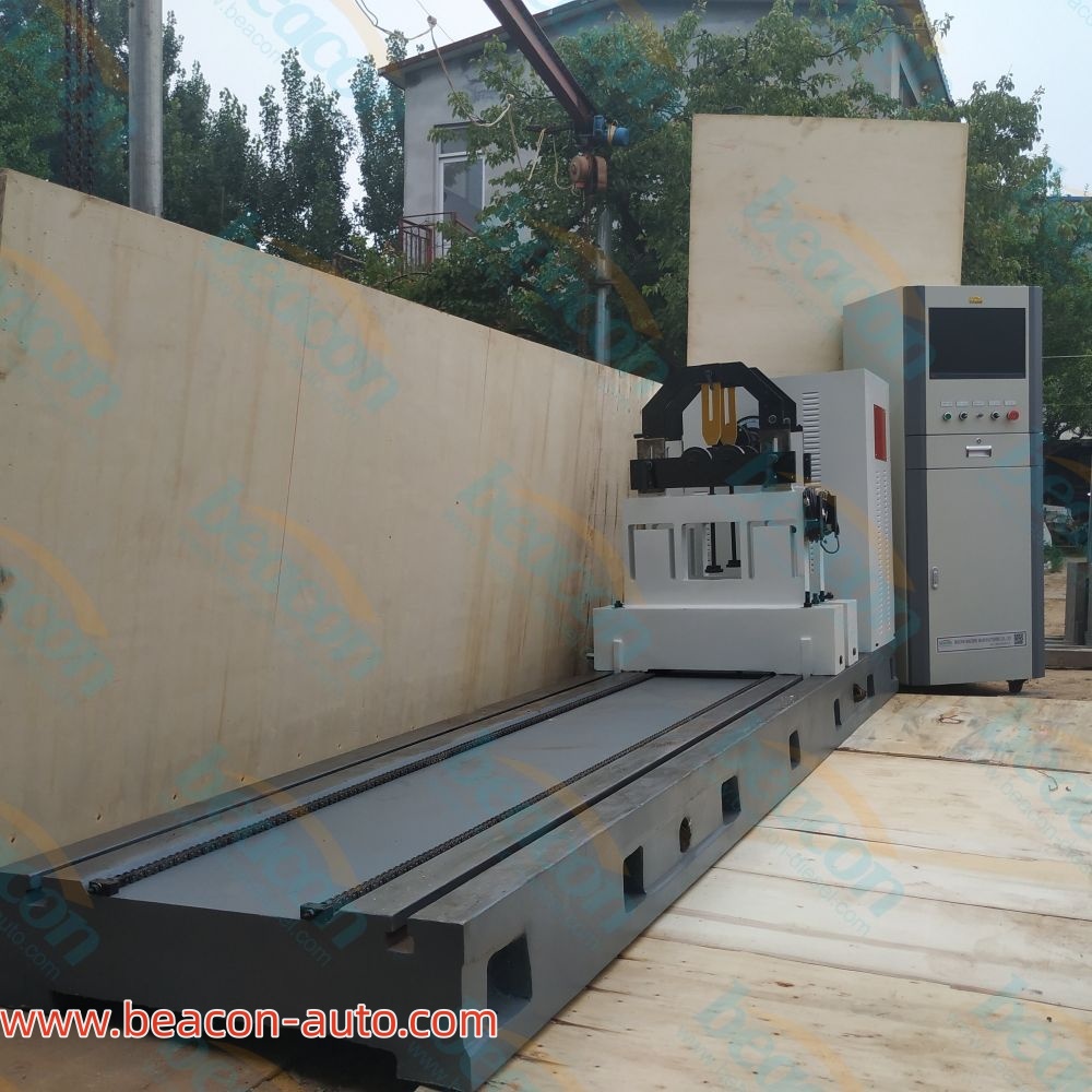 Высокоточный динамический балансировочный станок для морских гребных винтов YYW-1000A с жесткими подшипниками.