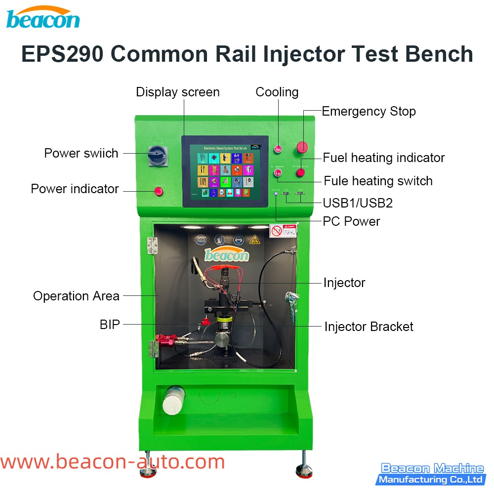 Испытательный стенд EPS290 для дизельных форсунок Common Rail Испытательный стенд EPS290 для дизельных форсунок Common Rail
