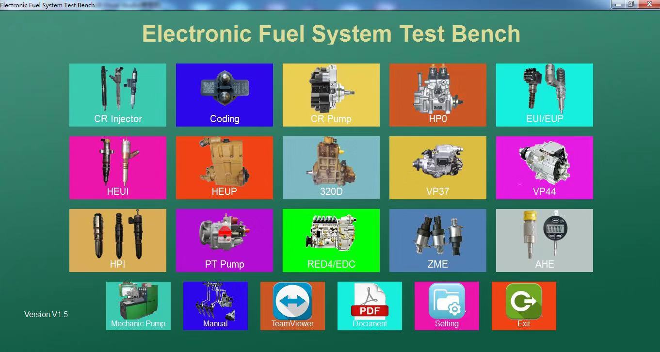 common rail injectors equipment