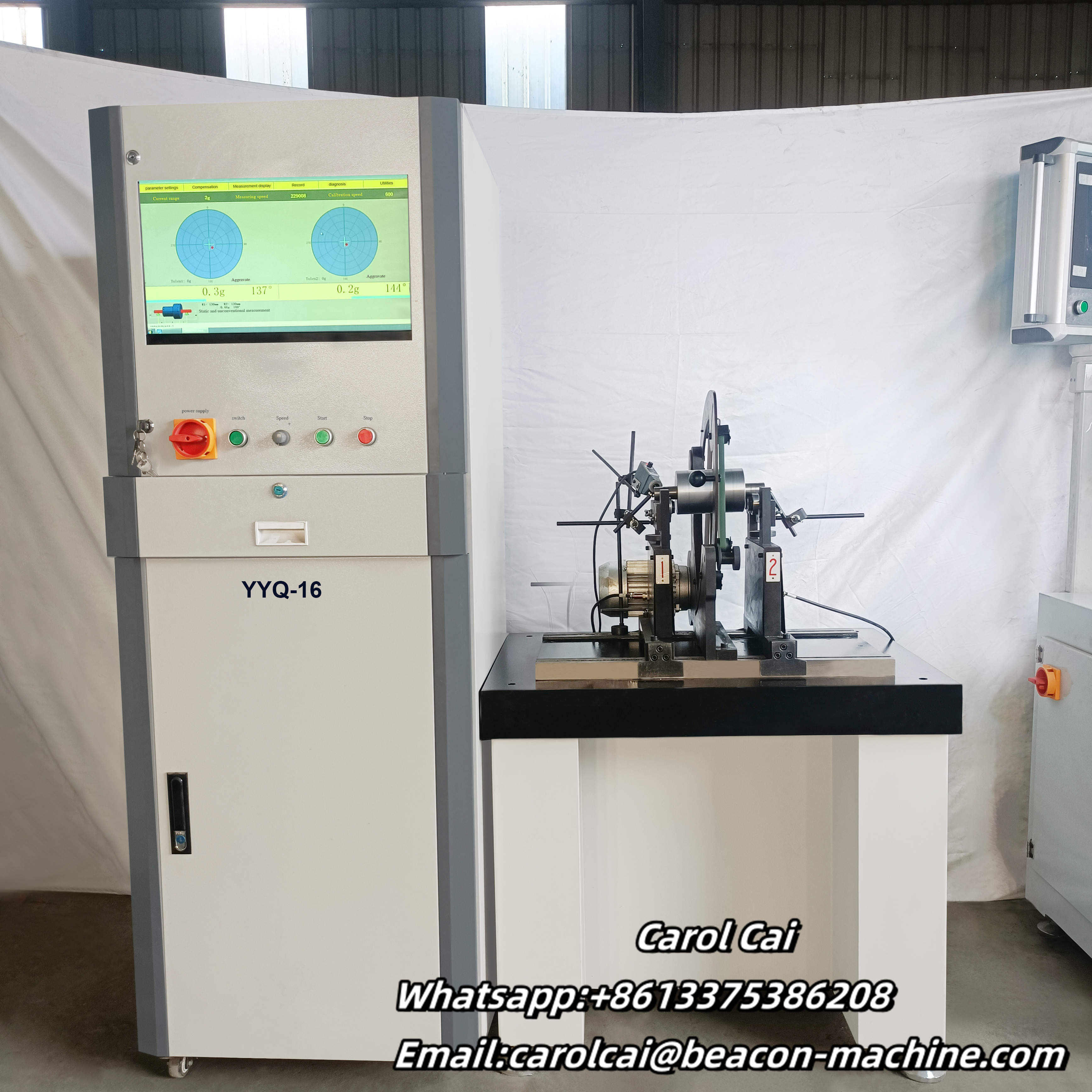 balancing machine rotor